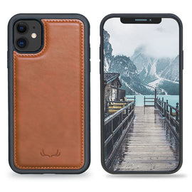 Flex Cover  Leather Protective Slim Fit iPhone 11 -Brown