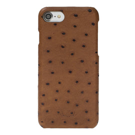 Ultimate jacket Leather Cases for iPhone 7 / 8 -  Ostrich Camel