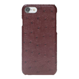 Ultimate jacket Leather Cases for iPhone 7 / 8 -  Ostrich Red