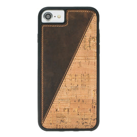 Cork and Leather Cases for iPhone 7 / 8 - Brown