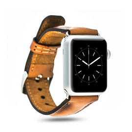 Leather Band for Apple Watch 42mm - Rustic Brown