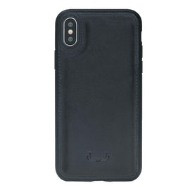 Flex Cover Leather Protective Slim Fit for iPhone XS Max -Black