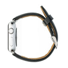 Leather Band for Apple Watch 42mm - Rustic Black