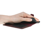 Leather Wallet Case with ID Window for iPhone 7 / 8 - Rustic Burgundy