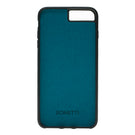 Magic Magnet Wallet Leather Cases for iPhone 7 Plus / 8 Plus - Crazy Turquoise
