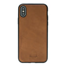 Magic Magnet Wallet Leather Cases for iPhone X / XS - Crazy Brown
