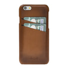 Ultimate jacket Credit Card Leather Cases for iPhone 6 / 6S -  Rustic Brown