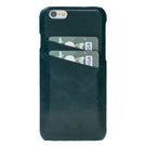 Ultimate jacket Credit Card Leather Cases for iPhone 6 Plus / 6S Plus - Vessel Blue