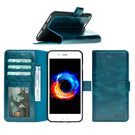 Leather Wallet Case with ID Window for iPhone 6 / 6S - Vessel Blue
