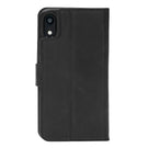 Wallet Magnet Magic  Leather Protective Slim Fit Wallet 2 in 1 Phone Case with Credit Card Slots for iPhone XR-Black